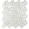 Msi Danza Arabesque 10.19 In. X 10.94 In. X 8Mm Polished Marble Mesh-Mounted Mosaic Tile, 10PK ZOR-MD-0269 - alternate 1